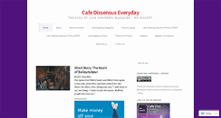 Desktop Screenshot of cafedissensusblog.com